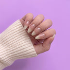 Skin hyper realistic Long Almond with Application kit