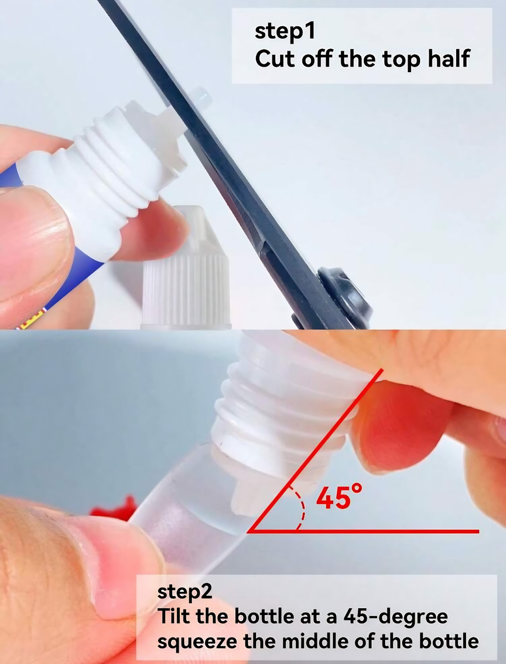 Nail Glue, 2g Clear Long-Lasting Nail Glue