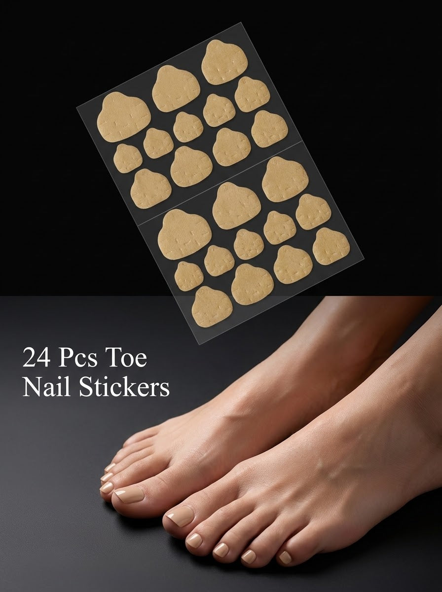 24Pcs 3M Toe double-sided Sticker Sheet