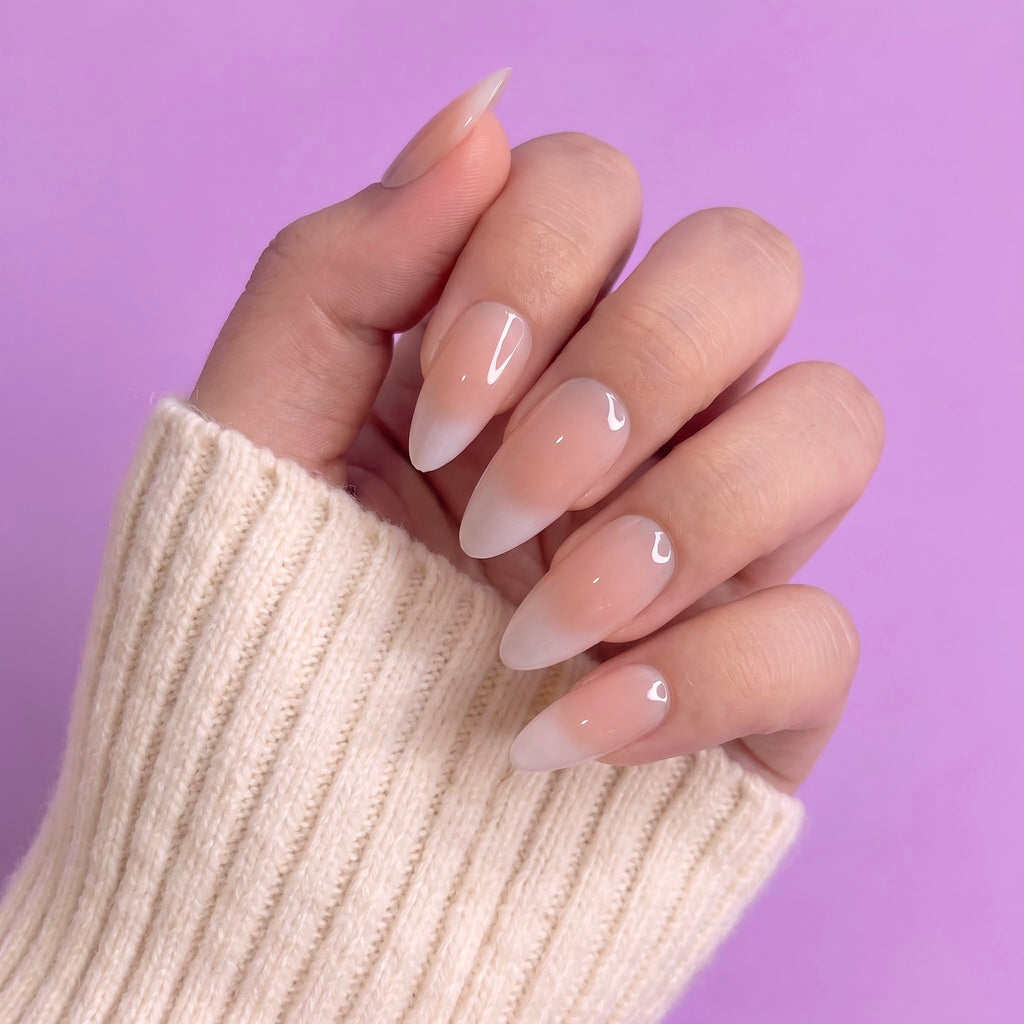 Apricot Hyper-realistic Long Almond with Application kit