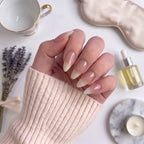 Skin hyper realistic Long Almond with Application kit