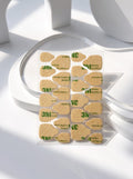 24 pcs (1 Sheets) 3M Breathable Double-Sided Adhesive Stickers