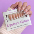 Apricot Hyper-realistic Long Almond with Application kit